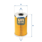 26.609.00 Palivový filtr UFI