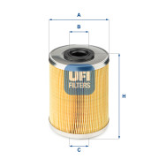 26.687.00 UFI palivový filter 26.687.00 UFI