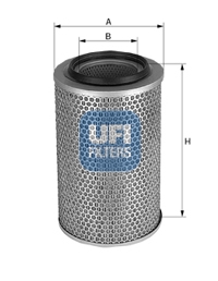 27.193.00 UFI vzduchový filter 27.193.00 UFI