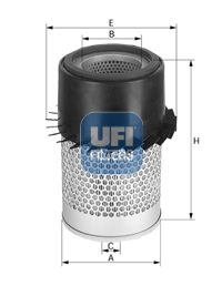 27.923.00 Vzduchový filtr UFI