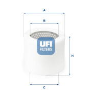 27.061.00 UFI vzduchový filter 27.061.00 UFI