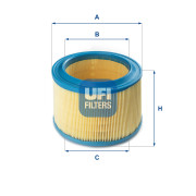 27.239.00 UFI vzduchový filter 27.239.00 UFI