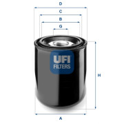 27.259.00 UFI vysúżacie puzdro vzduchu pre pneumatický systém 27.259.00 UFI