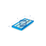 27.266.04 Filtr, odvzdusneni klikove skrine UFI