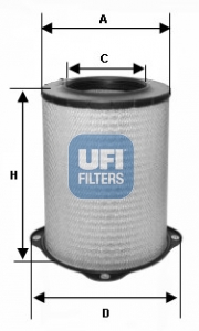 27.587.00 Vzduchový filtr UFI