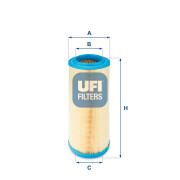 27.341.00 UFI vzduchový filter 27.341.00 UFI