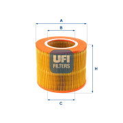 27.354.00 UFI vzduchový filter 27.354.00 UFI