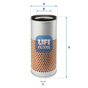 27.584.00 UFI vzduchový filter 27.584.00 UFI