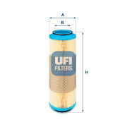 27.593.00 UFI vzduchový filter 27.593.00 UFI
