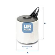 27.595.00 UFI vzduchový filter 27.595.00 UFI