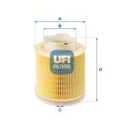 27.597.00 UFI vzduchový filter 27.597.00 UFI