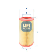 27.628.00 UFI vzduchový filter 27.628.00 UFI