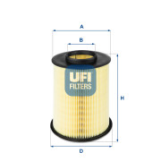27.675.00 Vzduchový filtr UFI