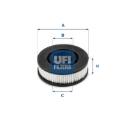 27.689.00 UFI filter odvzdużnenia kľukovej skrine 27.689.00 UFI