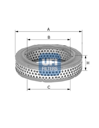 27.741.00 UFI vzduchový filter 27.741.00 UFI