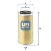 27.802.00 UFI vzduchový filter 27.802.00 UFI