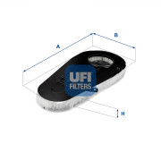 27.A97.00 Vzduchový filtr UFI
