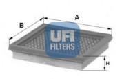 30.065.00 Vzduchový filtr UFI