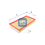 30.077.00 Vzduchový filtr UFI