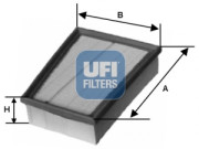 30.157.00 Vzduchový filtr UFI