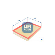 30.107.00 UFI vzduchový filter 30.107.00 UFI