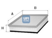 30.113.00 UFI vzduchový filter 30.113.00 UFI