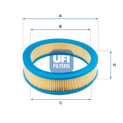 30.118.01 Vzduchový filtr UFI