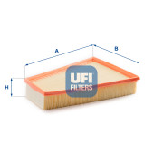 30.144.00 UFI vzduchový filter 30.144.00 UFI