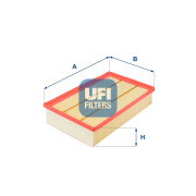 30.155.00 Vzduchový filtr UFI