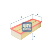 30.187.00 UFI vzduchový filter 30.187.00 UFI