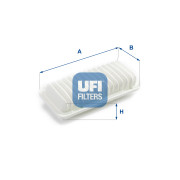 30.206.00 UFI vzduchový filter 30.206.00 UFI