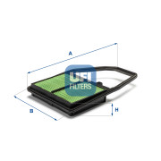 30.228.00 UFI vzduchový filter 30.228.00 UFI
