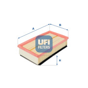 30.233.00 UFI vzduchový filter 30.233.00 UFI