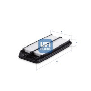 30.276.00 UFI vzduchový filter 30.276.00 UFI