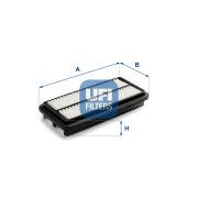 30.308.00 UFI vzduchový filter 30.308.00 UFI