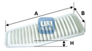 30.338.00 UFI vzduchový filter 30.338.00 UFI
