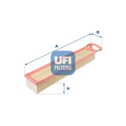 30.345.00 UFI vzduchový filter 30.345.00 UFI