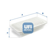 30.385.00 UFI vzduchový filter 30.385.00 UFI