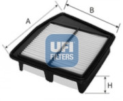 30.408.00 UFI vzduchový filter 30.408.00 UFI