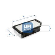 30.469.00 Vzduchový filtr UFI