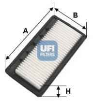 30.538.00 UFI vzduchový filter 30.538.00 UFI