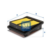 30.497.00 UFI vzduchový filter 30.497.00 UFI