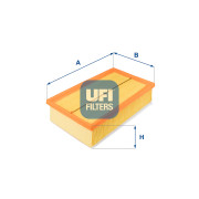 30.532.00 UFI vzduchový filter 30.532.00 UFI