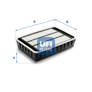 30.533.00 UFI vzduchový filter 30.533.00 UFI