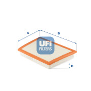 30.622.00 UFI vzduchový filter 30.622.00 UFI