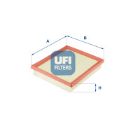 30.625.00 Vzduchový filtr UFI