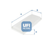 30.639.00 UFI vzduchový filter 30.639.00 UFI