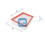 30.687.00 Vzduchový filtr UFI