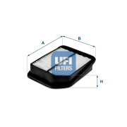 30.725.00 UFI vzduchový filter 30.725.00 UFI