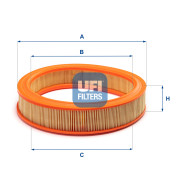 30.803.00 UFI vzduchový filter 30.803.00 UFI